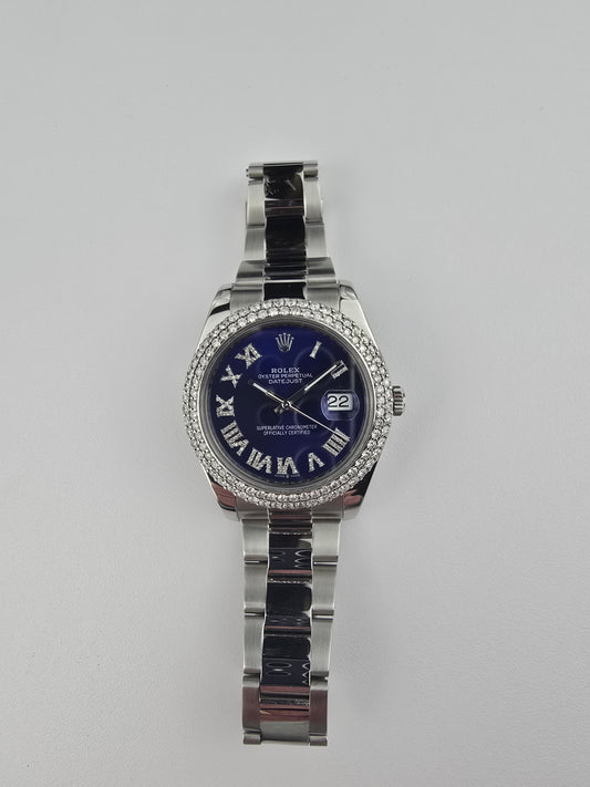 Date Just  41mm Custom Diamond