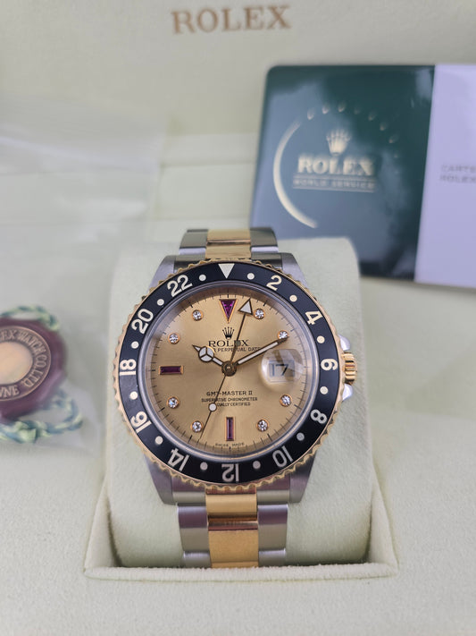 Mens Rolex GMT Master II 116713LN