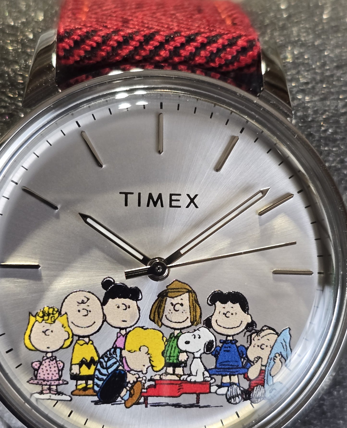 Timex Peanuts Red Strap