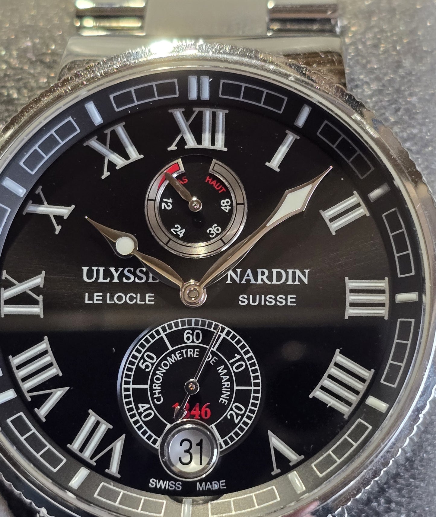 Ulysses Nardin Black Dial