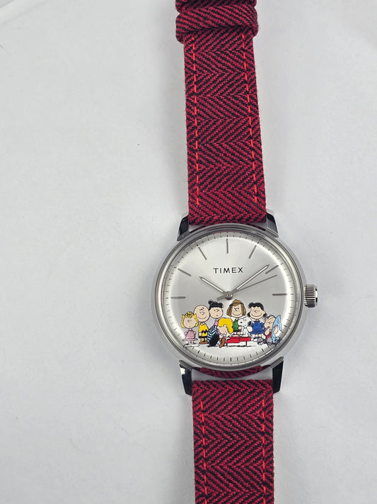 Timex Peanuts Red Strap