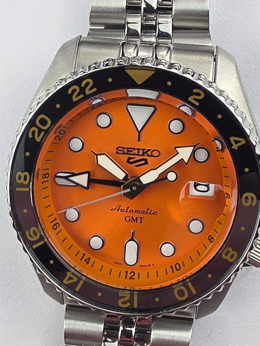 Seiko 5 Sports GMT SSK005K1 Orange