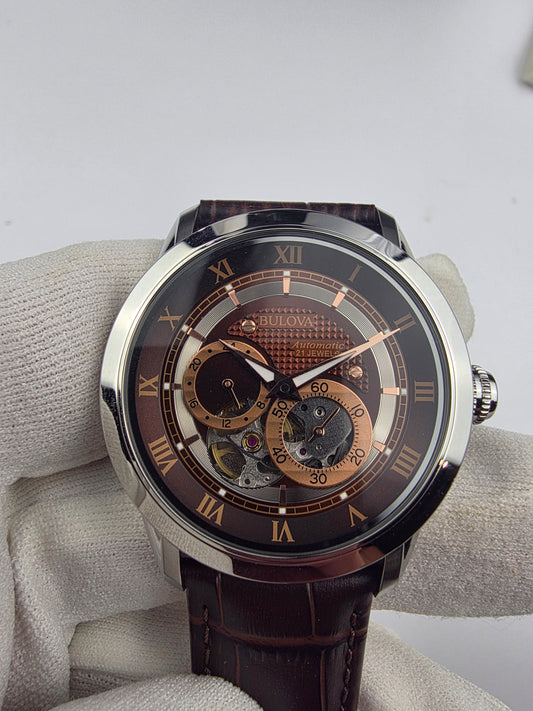 Bulova Classic Men's Brown Dial Watch
