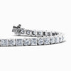 Mixshape Lab Diamond Bracelet in White Gold (10 Carat)