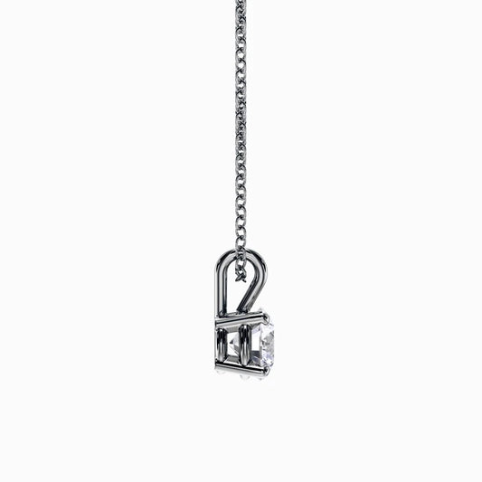 1/2 Carat Lab Diamond Pendant in White Gold