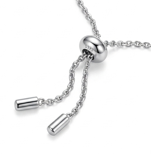 1 Carat Moissanite Chain Bracelet