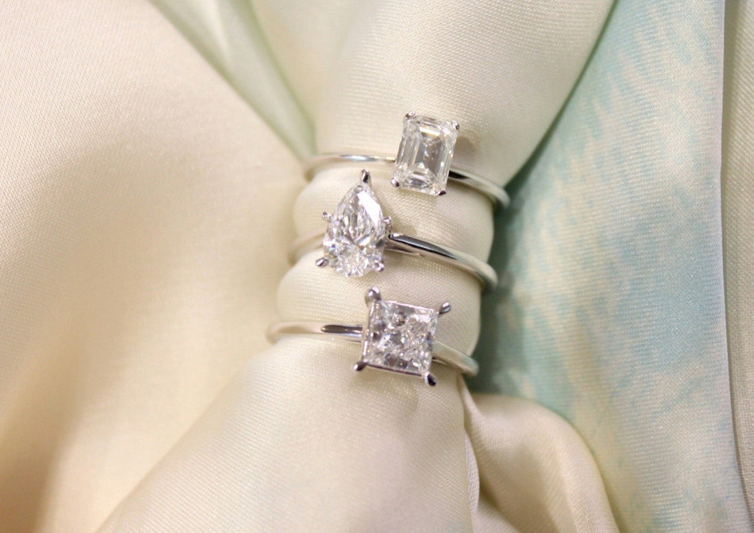 Moissanite Ring Color and Clarity Explained in Plain English