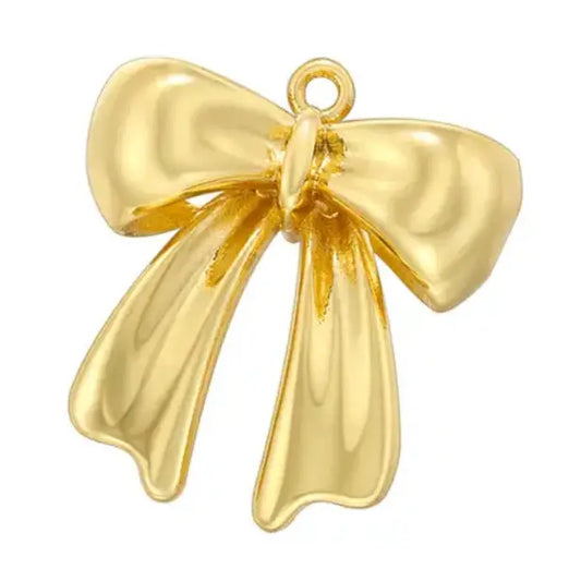 Ribbon Bow Charm For Charm Bar & Charm Necklace