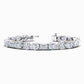 Mixshape Lab Diamond Bracelet in White Gold (21 Carat)