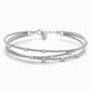 Italian Lab Diamond Bangle in White Gold (0.25 Carat)