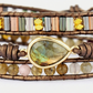 Handmade Triple Layer Beaded Bracelet