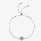 1 Carat Moissanite Chain Bracelet