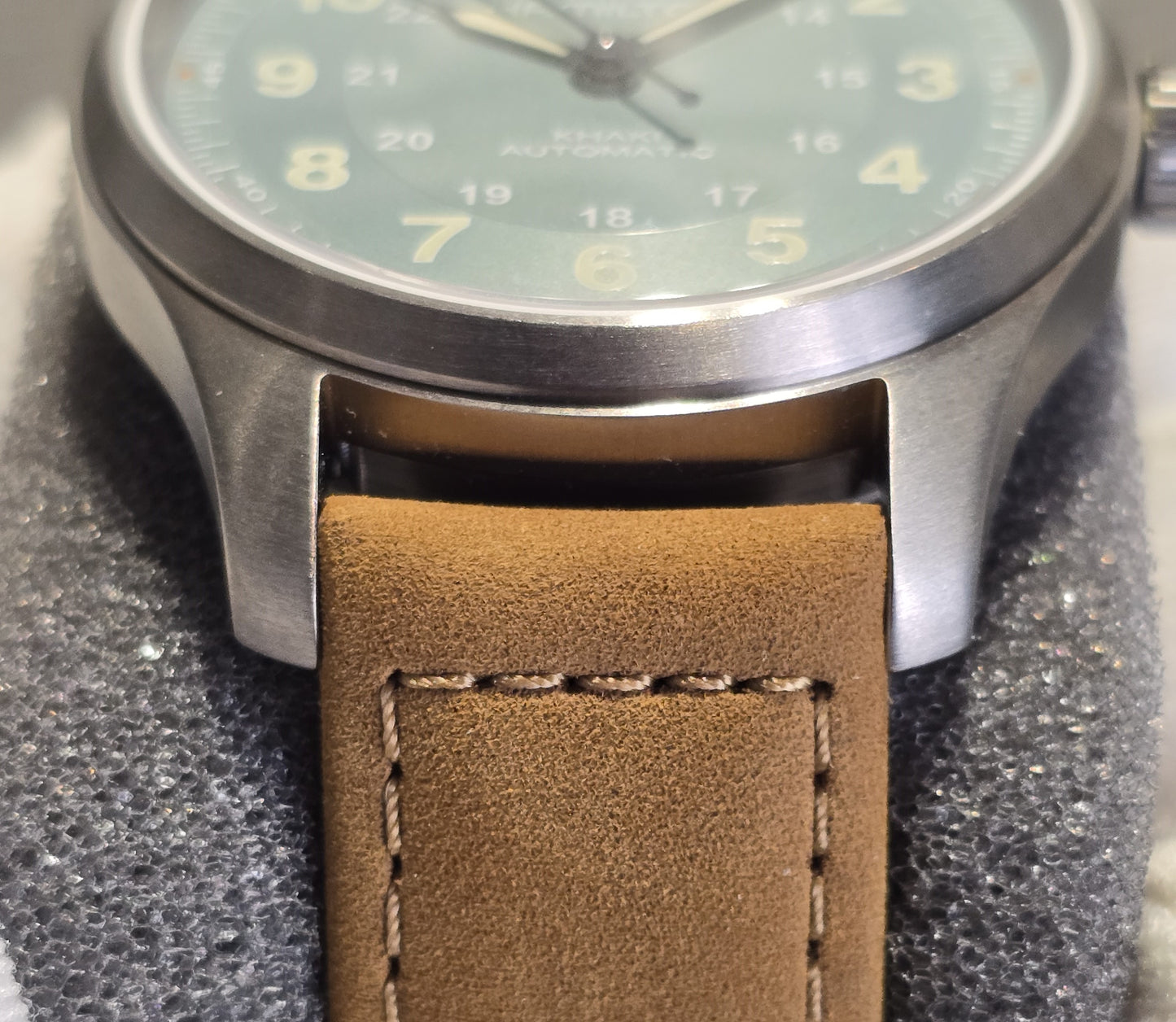 Hamilton Green Dial Khaki