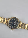 Shinola Runwell sub second 41mm gold ss teal