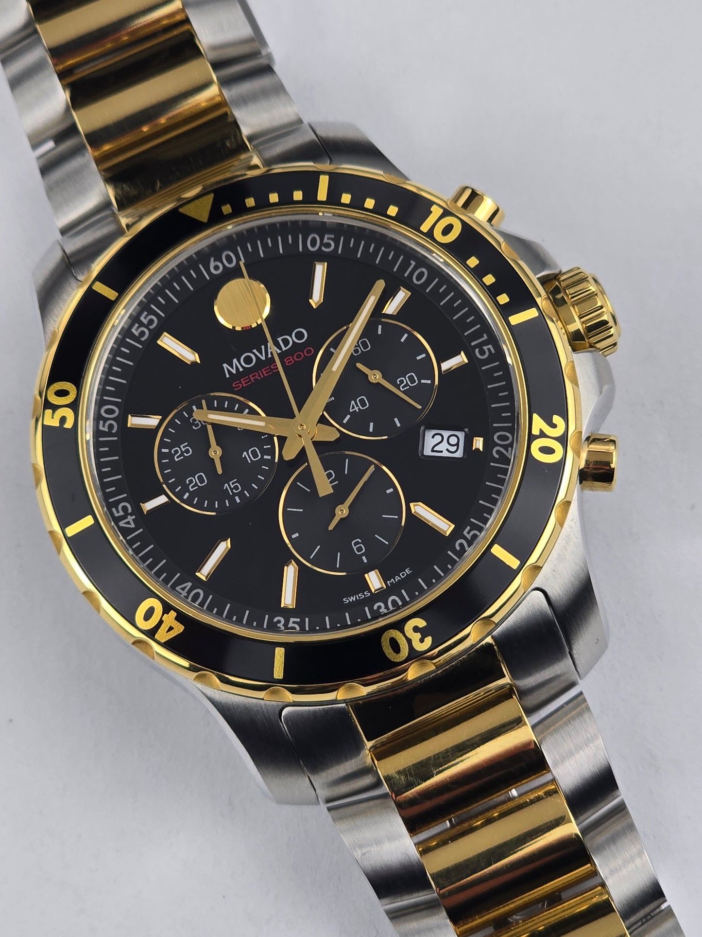 Movado Series 800 2 tone