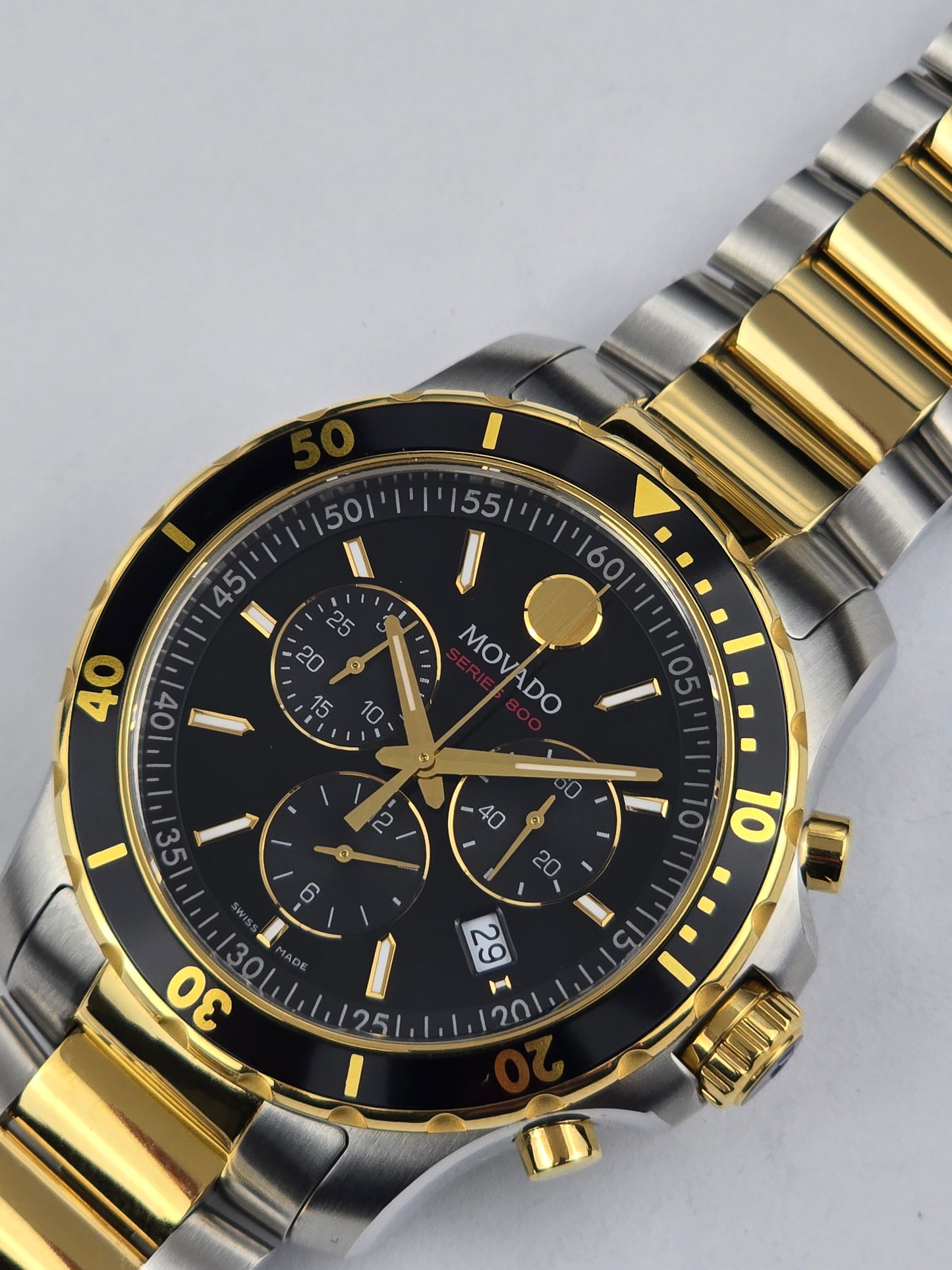 Movado Series 800 2 tone