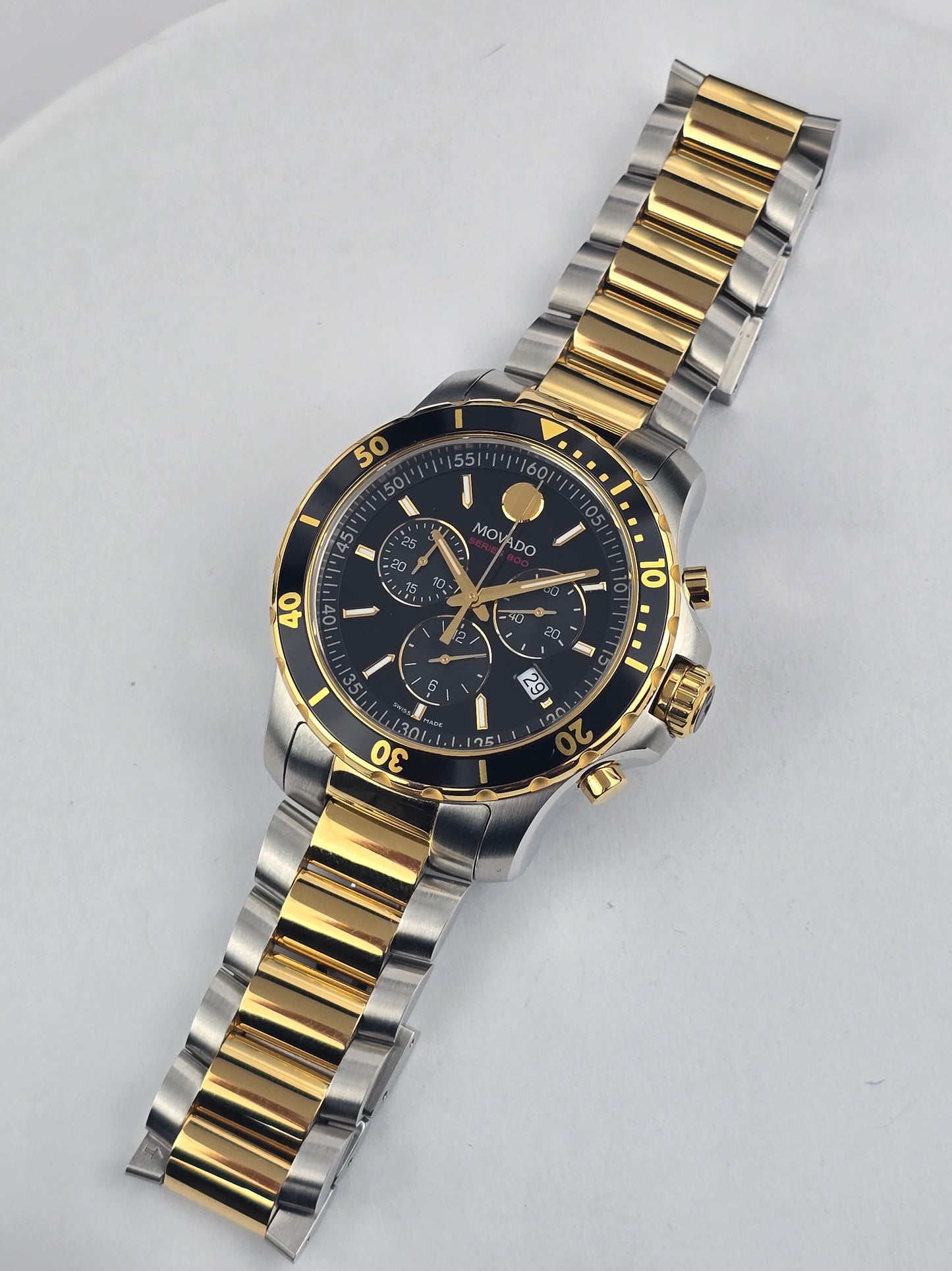 Movado Series 800 2 tone