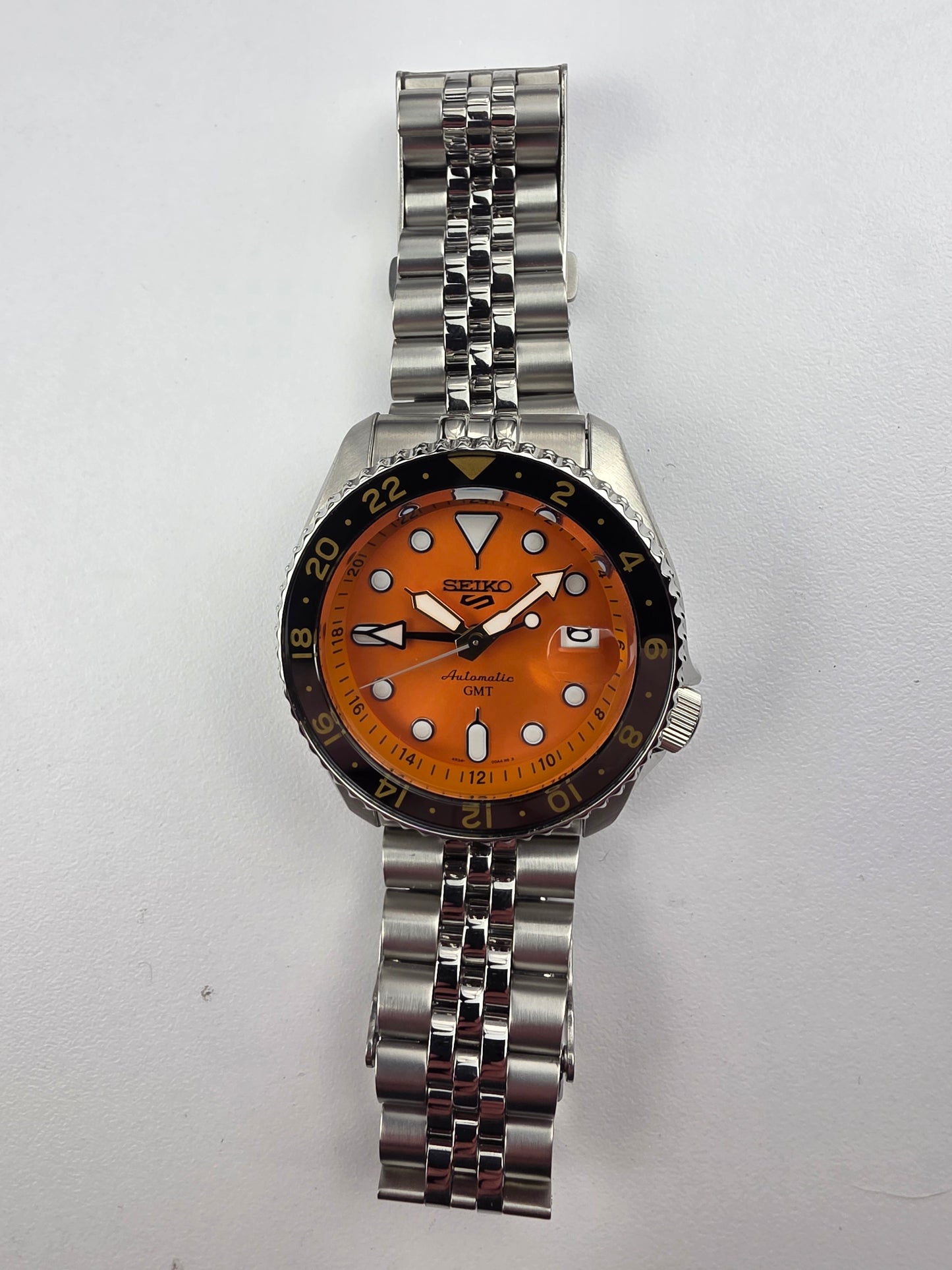 Seiko 5 Sports GMT SSK005K1 Orange