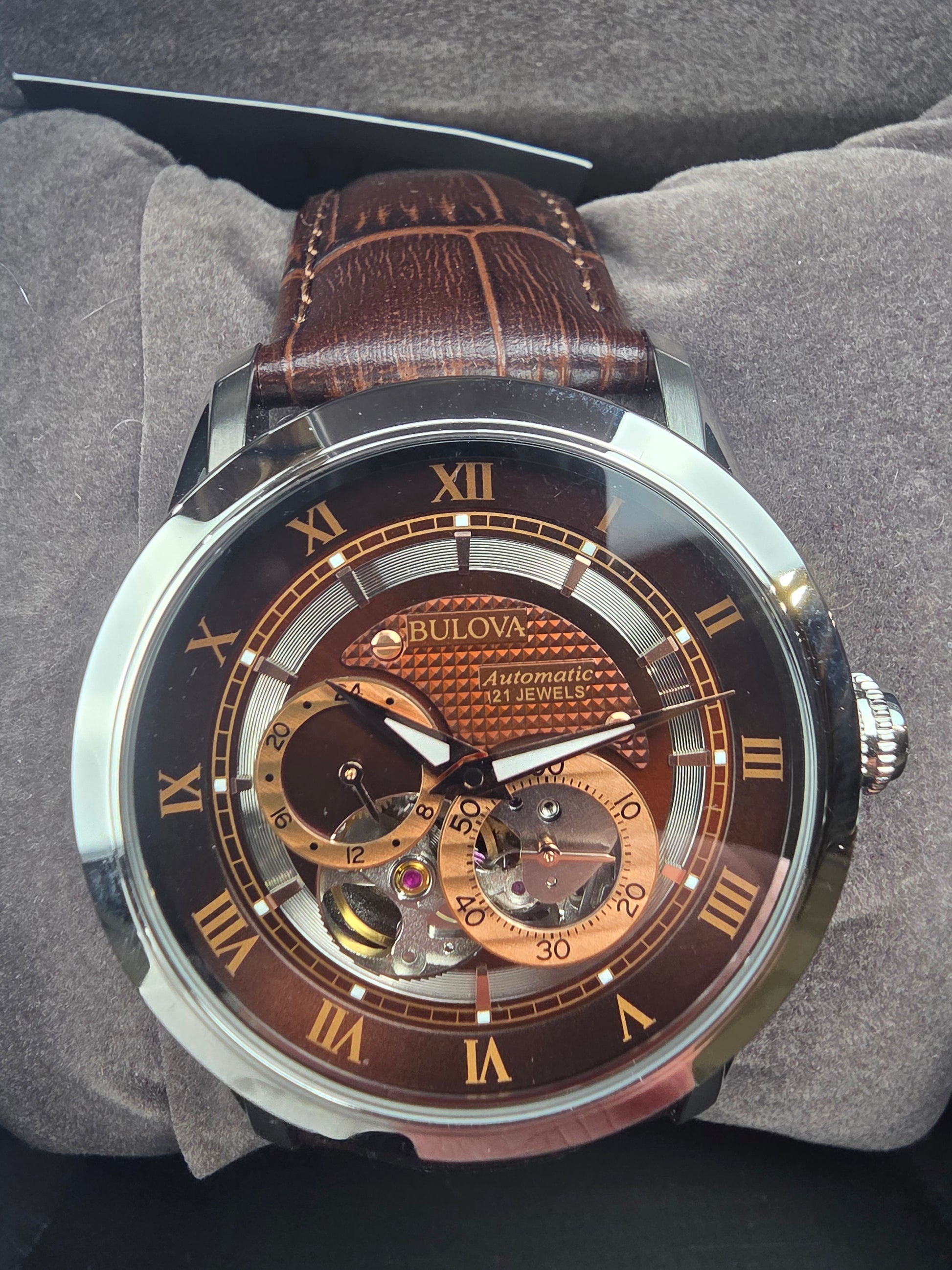 Bulova Classic Men's Brown Dial Watch