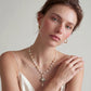 Celestial Pearl Drop Necklace
