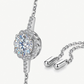 1 Carat Moissanite Chain Bracelet