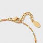Sunflower Shape 18K Gold-Plated Bead Bracelet