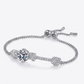 2 Carat Moissanite 925 Sterling Silver Bracelet