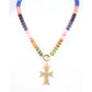 Artemis Cross Charm Gold