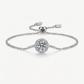 1 Carat Moissanite Chain Bracelet