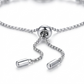 1 Carat Moissanite 925 Sterling Silver Minimalist Bracelet