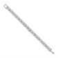10 Carat Moissanite Platinum-Plated Bracelet