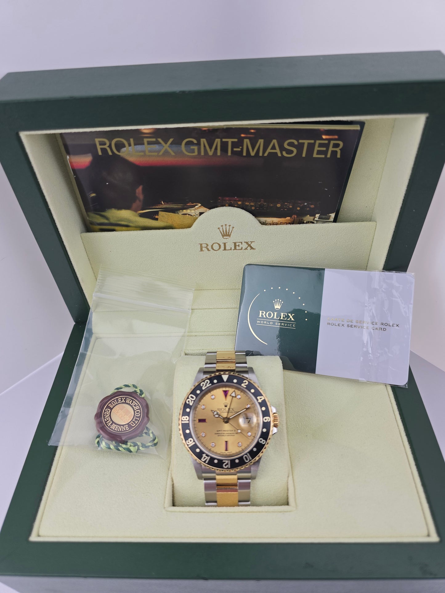 Mens Rolex GMT Master II 116713LN