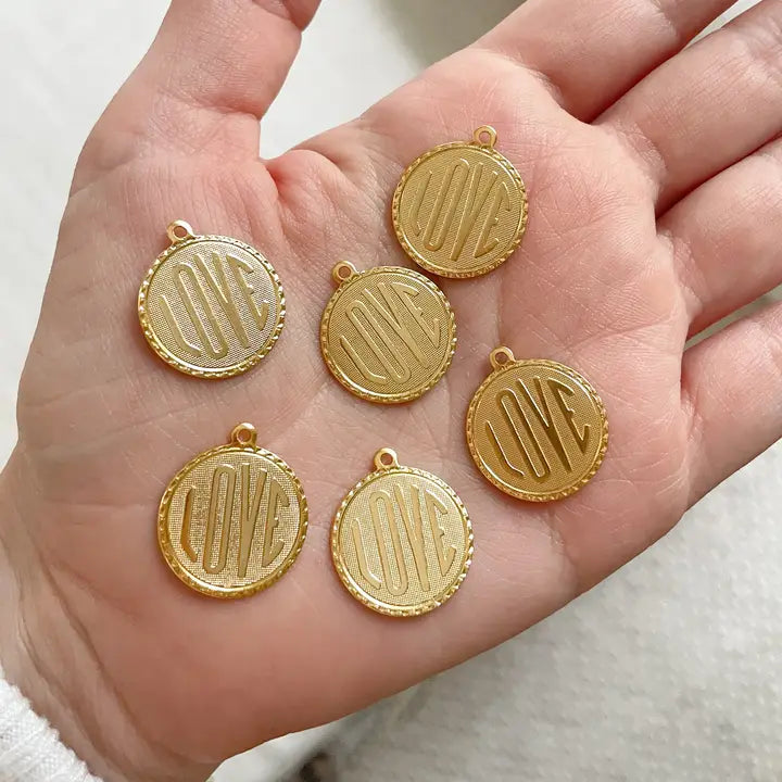 Love Coin Charm