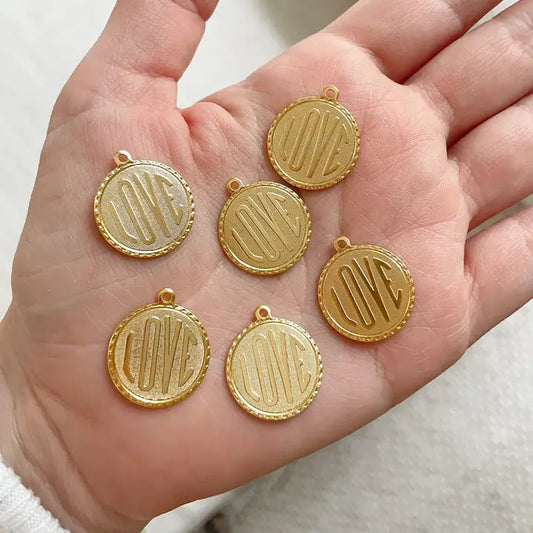 Love Coin Charm